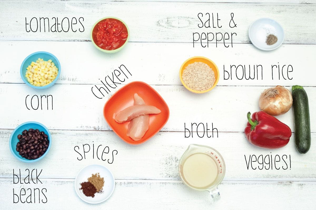 It's a Wrap! Easy SlowCooker Chicken & Veggie Burritos